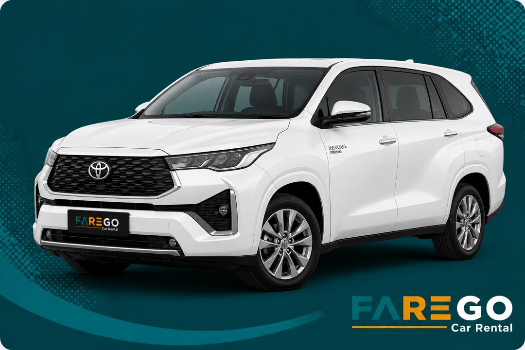 Toyota Innova 7-seater MPV available for KLIA car rental with FAREGO