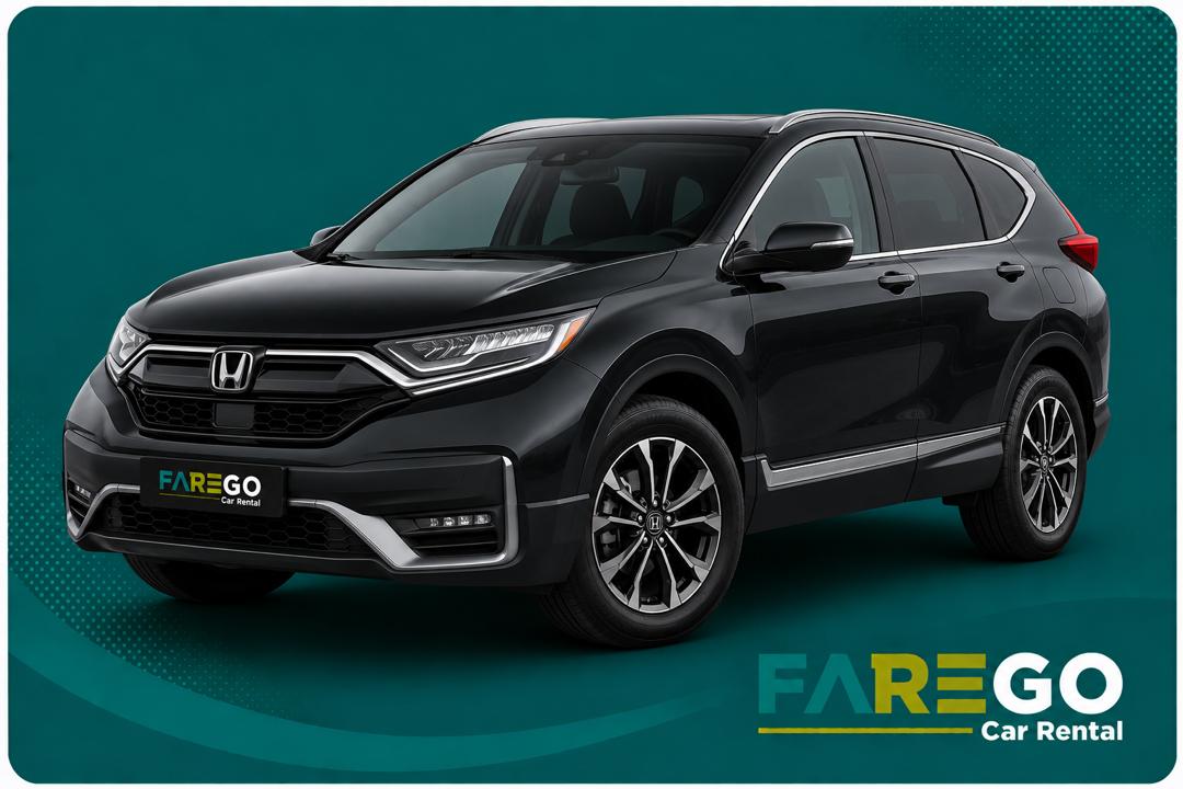 Honda CR-V SUV available for KLIA car rental with FAREGO